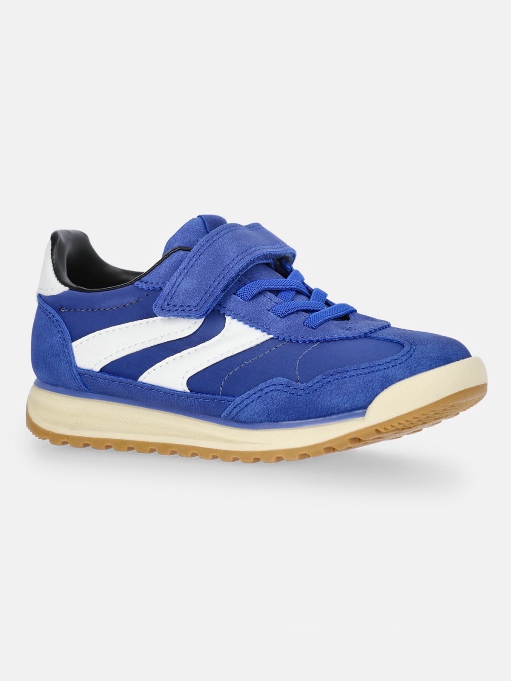 Kids Boys Blue Velcro Slip On Athletic Sneakers NWT Wonder Nation